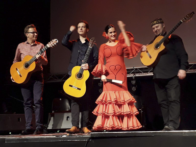 Koncert zespołu ProFlamenco z tancerką Anną Mendak będzie największym wydarzeniem tegorocznej GITARIADY..jpg